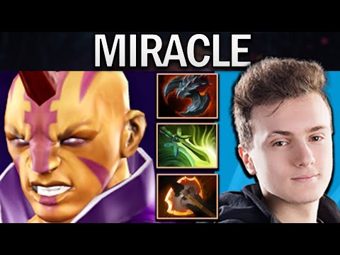 Anti-Mage Dota 2 7.33 Miracle with Satanic - 21 Kills