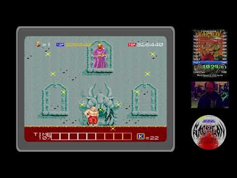 Karnov Arcade Any% World Record Speedrun in 10:35.25