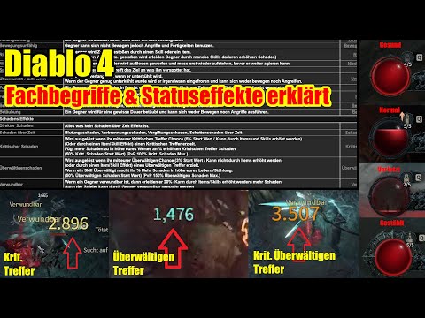Diablo 4 Fachbegriffe & Statuseffekte erklärt