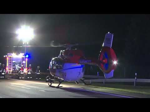 Schwerer Unfall auf der A9