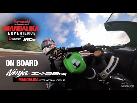 OnBoard Kawasaki Ninja ZX-25RR on Mandalika Circuit