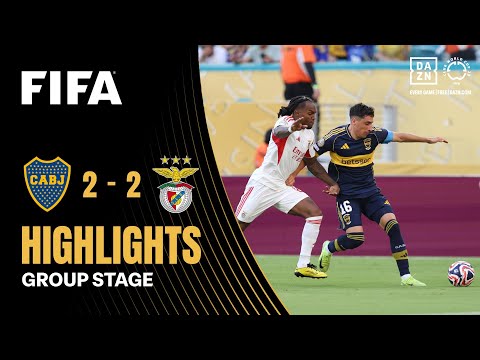 CA Boca Juniors vs SL Benfica Highlights | FIFA Club World Cup 2025