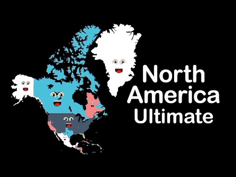 Klt | North America Ultimate! | Countries of North America and their Capitals!
