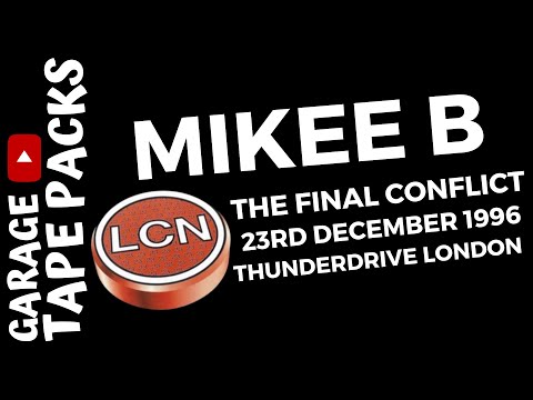 Mikee B | La Cosa Nostra | The Final Conflict | 23rd December 1996 | Garage Tape Packs