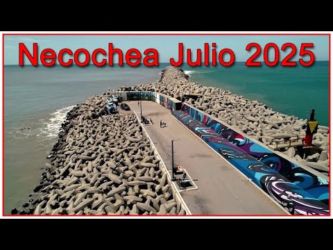 Como es NECOCHEA en INVIERNO? 🇦🇷​❄️​🥶​ Recorramos desde la ruta hasta la escollera Sur de la ciudad