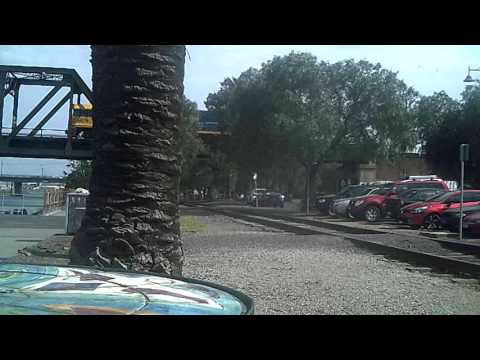 NR79 light loco Mayibyrnong Bridge