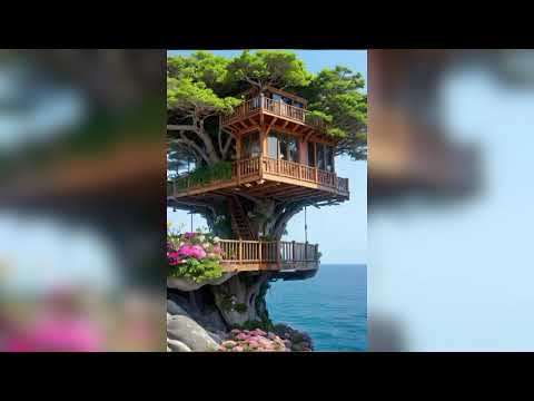 Building My Dream Treehouse | Epic Adventure/Tiny House in the Trees 🌿