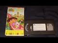 Closing Of Dora The Explorer City Of Lost Toys VHS From 2003