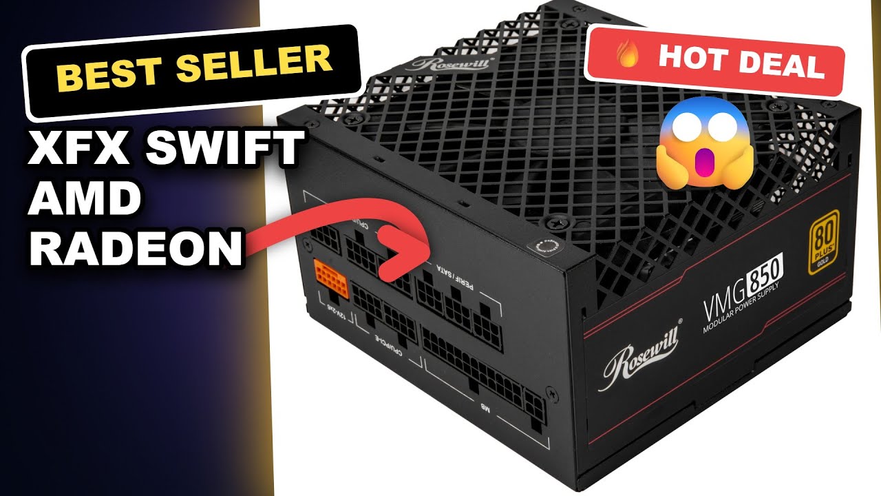 XFX Swift AMD Radeon RX 9060 XT OC Gaming Edition 16GB GDDR6 - Unleash Maximum FPS in 4K Gaming