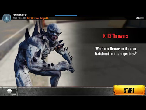 KILL SHOT VIRUS Region 1 Primary Mission 14 - Kill 2 Throwers