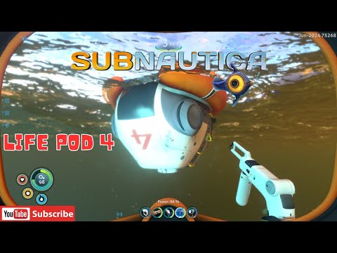 Mencari Lokasi Life POD 4, Terapung Dekat Pesawat Aurora - Subnautica IndonesiaiD