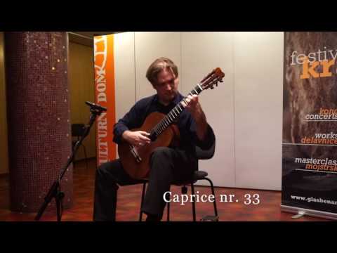 Marco Tamayo performs L  Legnani