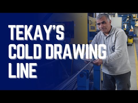 Cold Drawing Line | How We Build Stronger U-Bolts #Tekay #Ubolt #OEM