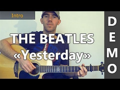 The Beatles - Yesterday - DEMO ( acoustique )