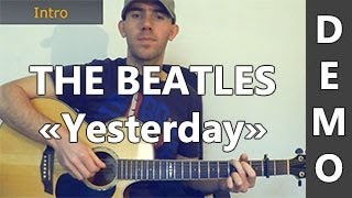 The Beatles - Yesterday - DEMO ( acoustique )