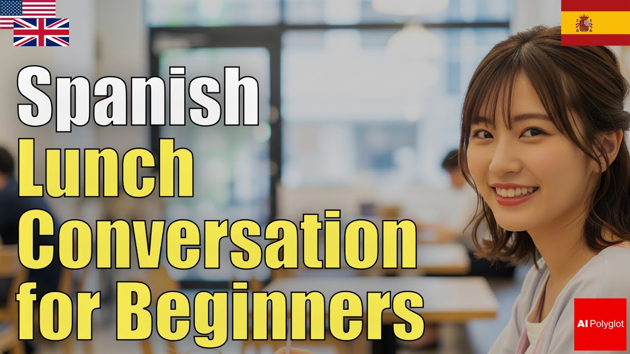 Spanish Lunch Conversation for Beginners | Natural Listening | Must-Know