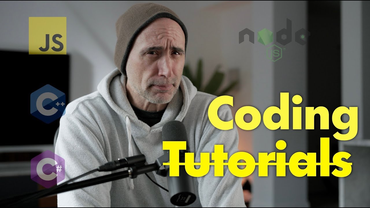 Stop doing Coding Tutorials ... and why I stopped Making Them.