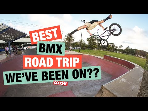 Awesome Fun BMX Roadtrip To Tamworth Chris James / Pat Fallico / Jayden Fuller / Clint Millar