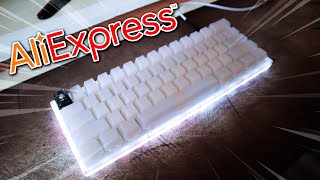 Building My Budget *AliExpress* $180 Custom Mechanical RGB Keyboard!