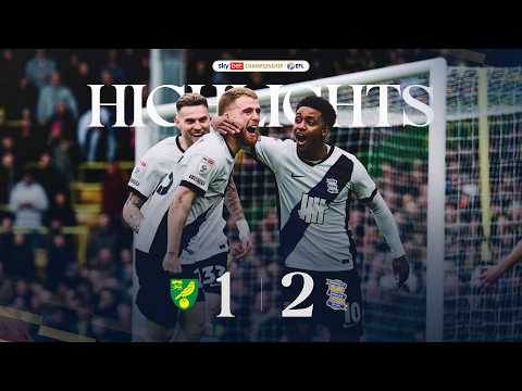 HIGHLIGHTS | Norwich City 1-2 Birmingham City | Vicente & Ducksch seal statement win ⚡️