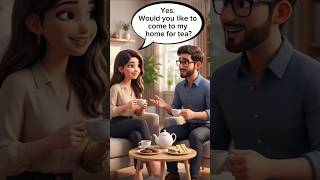 Having Tea with a Friend | Daily English Speaking Practice #learnenglish #spokenenglish