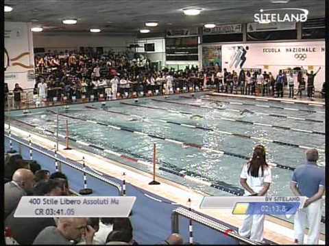 Serie 1 dei 400 Stile Libero  Assoluti Maschi - 15 Memorial Chiara Giavi