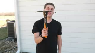 Review of the Fiskars ISOCORE 1.5 LB Pick Mattock