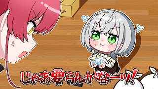 物を捨てられないノエルに発狂するマリン【ホロライブ手描き切り抜き/宝鐘マリン/白銀ノエル】