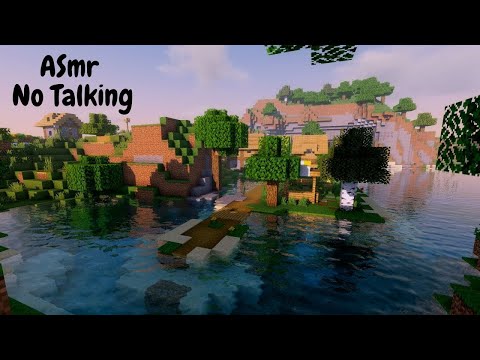 ASMR Gaming | Minecraft Survival | No Talking + Keyboard/Mouse Sounds 😴