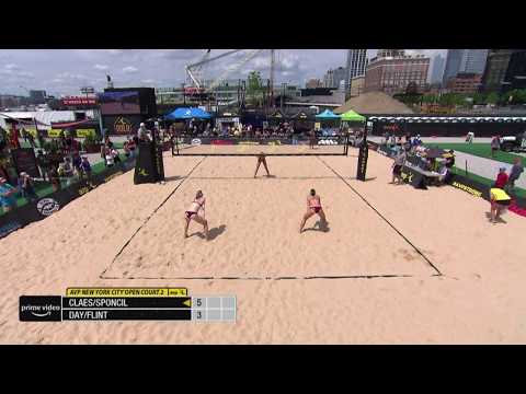 Sarah Sponcil and Kelly Claes Insane Rally | 2019 AVP New York City Open