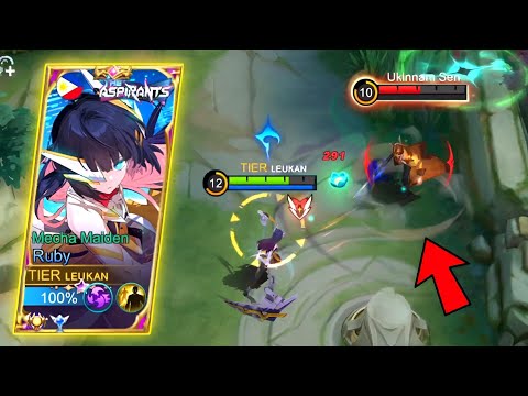 THIS ALUCARD NEVER LEARN!😐TOP GLOBAL RUBY BEST BUILD 2023