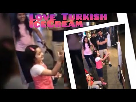 Pavi's love||Turkish Icecream||As they do play while serving