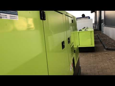 Perkins Leroy Somer Gesan DPR 100 kVA Supersilent generatorset stocknr 2423 1