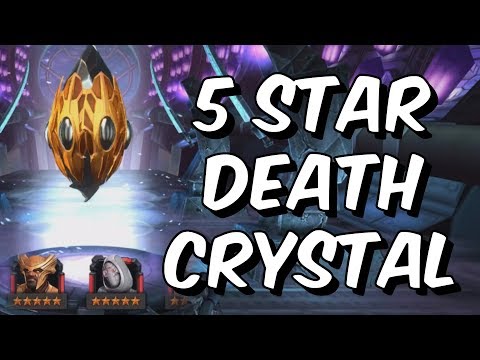 5 Star Death Crystal Opening! - Can We Hit The 5 Star Ghost Jackpot?! - Marvel Contest of Champions