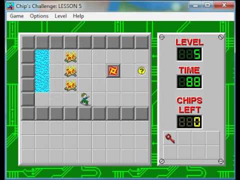 Chip's Challenge Level 5 Tutorial