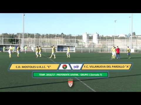C.D. MOSTOLES U.R.J.C. "E" 2 - 3 F.C. VILLANUEVA DEL PARDILLO "A"