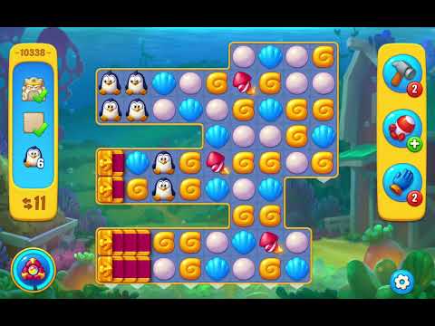 Fishdom Level 10338 - Daily Log #676 | Gemstone Trail 