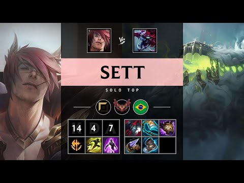 Sett Top vs Cho'Gath - BR Grandmaster Patch 25.17