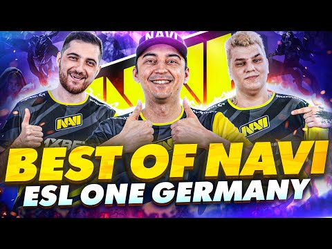 NAVI Dota 2 - TOP 2 at ESL One Germany 2020 (Highlights)