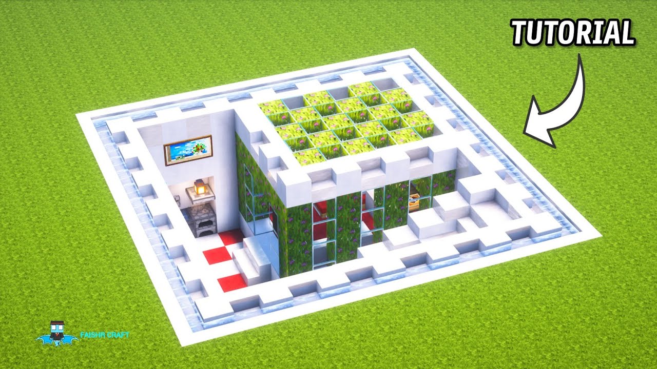 Minecraft: How To Build a Underground Base With Hidden Room And ...