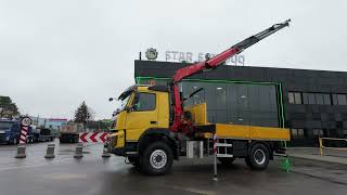 Camion plateau Volvo FMX330 4x4 FASSI F135A2.23 Crane Kran | Image 4 - Autoline