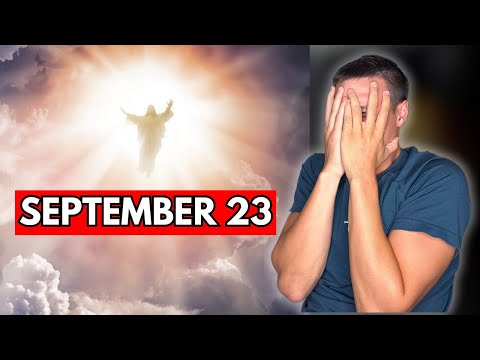 i'm really scared about Jesus coming back.