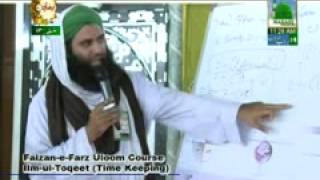Faizan e Farz Uloom course Ep#13           (Time Keeping    10-06-2012)