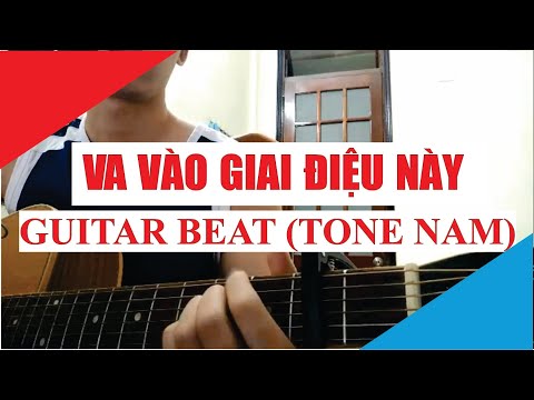 [Karaoke Guitar] Va vào giai điệu này - MCK (Tone nam) | Acoustic Beat