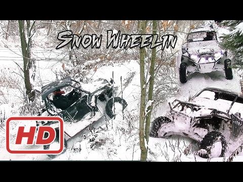 [ Mr Jake ] Polaris RZR XP vs Snow Covered Trails - Snow Wheelin Ontario, Canada