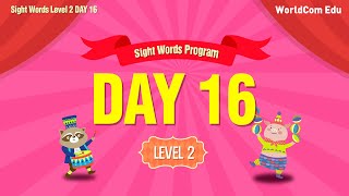 Sight Words 100 Level 2 16 Day ( Full Movies ) 영어학습프로그램