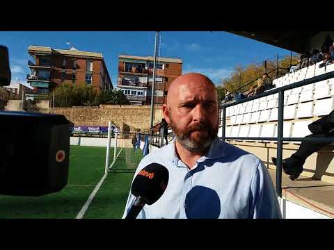 Rueda de prensa Nacho Castro U. A. Horta - C. E. L'Hospitalet