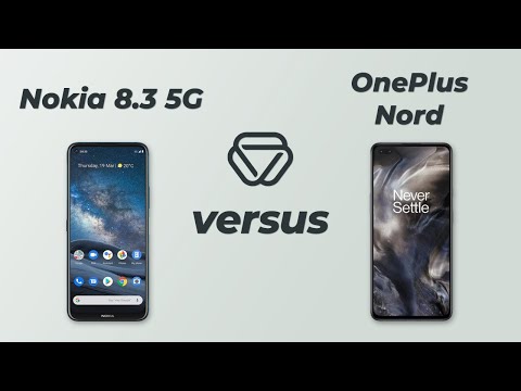 Nokia 8.3 5G vs OnePlus Nord - Vergleich der wichtigsten Unterschiede auf deutsch