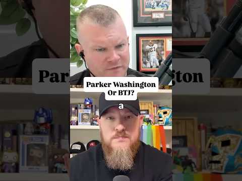 Thumbnail for Parker Washington or BTJ is the better fantasy football draft pick