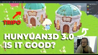 First Look: Hunyuan3D 3.0 — The Future of AI 3D Tools